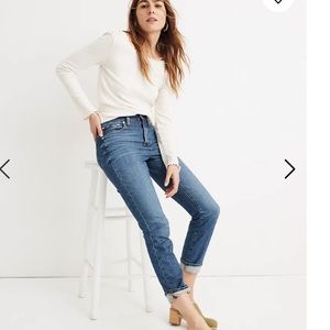 Madewell The High-Rise Slim Boyjean in Evangeline: Eco Edition Size 32